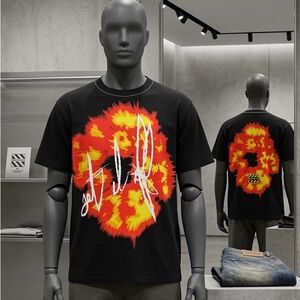 Denim Tears x Offset Set It Off Tee Black Medium OFFSET TEARS Collab FW23